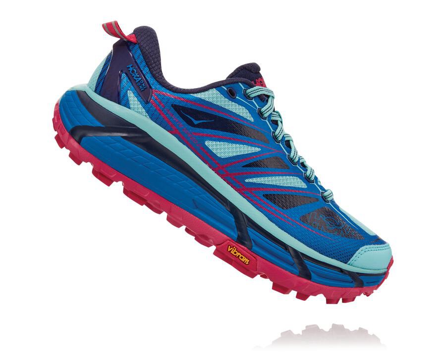 Zapatillas Trail Hoka One One Mujer - Mafate Speed 2 - Azul Marino - SKX219357